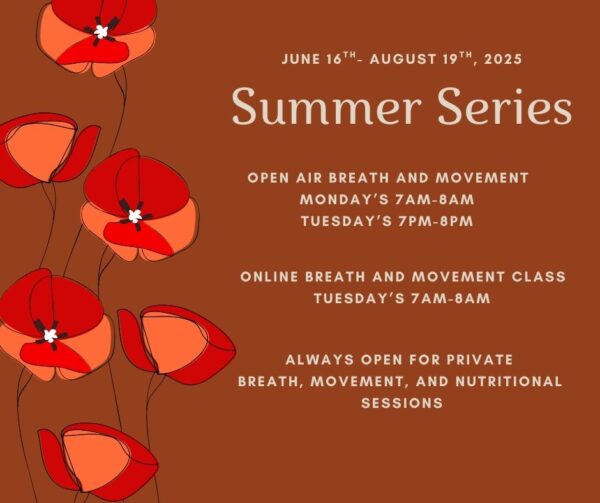 Summer Breath and Movement Classes